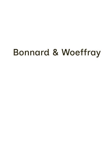 Bonnard & Woeffray: (Monografie)