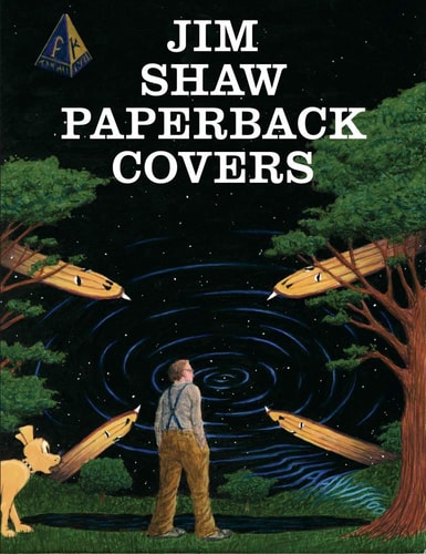 Jim Shaw Paperback Covers