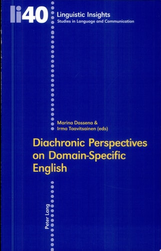 Diachronic Perspectives on Domain-specific English