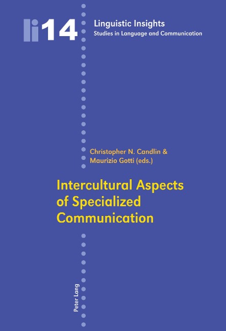 Intercultural Aspects of Specialized Communication-: Second Printing