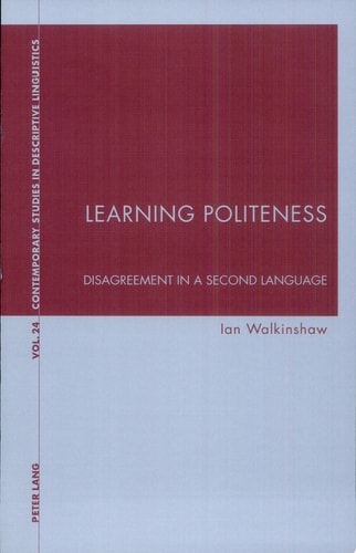 Learning Politeness Disagreement in a Second Language