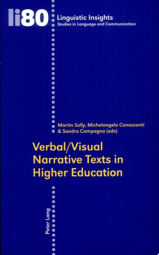 Verbal/visual Narrative Texts in Higher Education