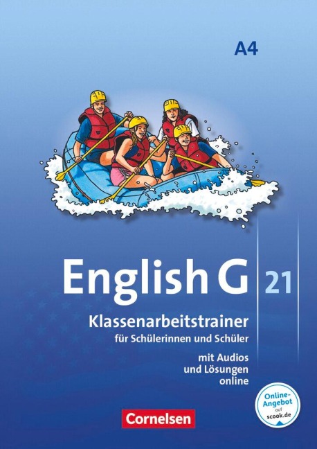 English G 21. Ausgabe A 4. Klassenarbeitstrainer mit Audios und Lösungen online: 8. Schuljahr. Für Schülerinnen und Schüler. Mit Lösungen und Lerntipps