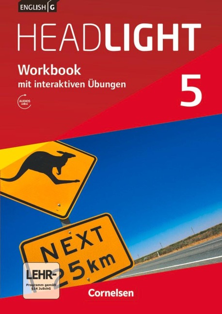 English G Headlight Band 5: 9. Schuljahr - Allgemeine Ausgabe - Workbook mit Audios online und interaktiven Übungen auf scook.de