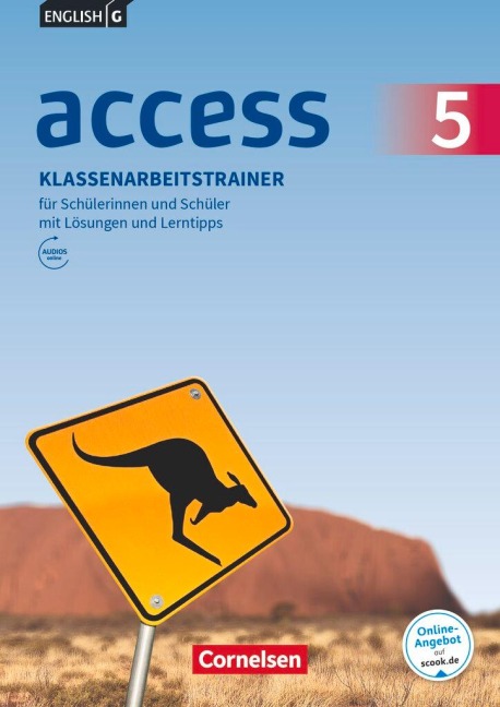 English G Access Band 5: 9. Schuljahr - Allgemeine Ausgabe - Klassenarbeitstrainer mit Audios und Lösungen online: Mit Lerntipps