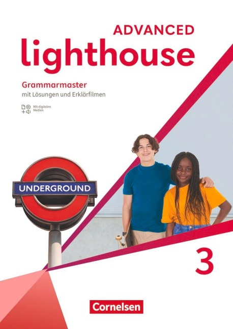 Lighthouse Band 3: 7. Schuljahr - Grammarmaster mit Lösungen und Erklärfilmen