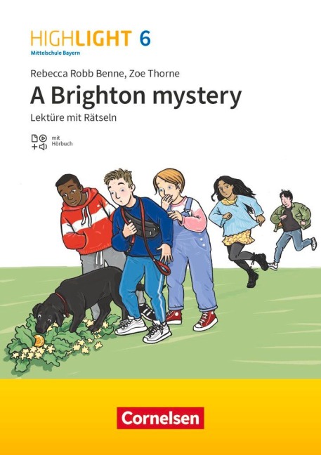 Highlight 6. Jahrgangsstufe - Mittelschule Bayern - Lektüre - A Brighton mystery: Mit Hörbuch und Rätseln