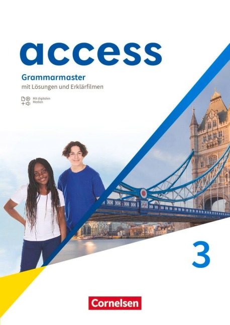 Access Band 3: 7. Schuljahr - Grammarmaster: Grammarmaster - Mit Lösungen und Erklärfilmen