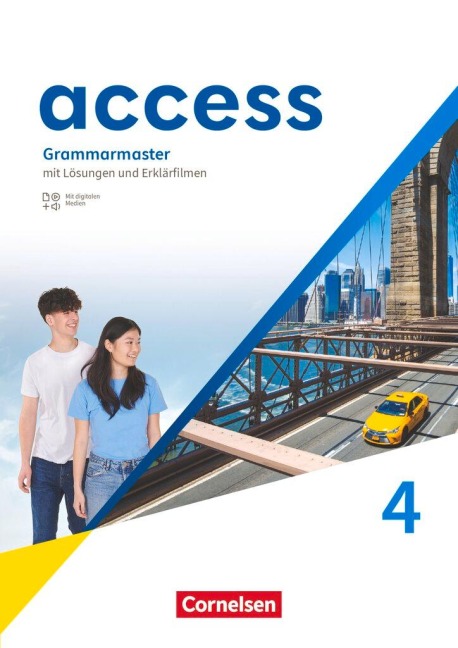 Access Band 4: 8. Schuljahr - Allgemeine Ausgabe 2022 - Grammarmaster: Mit Lösungen und Erklärfilmen