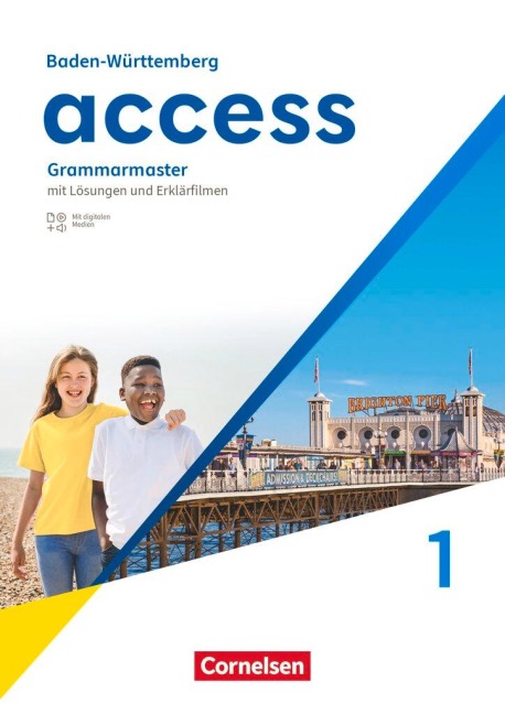 Access Band 1: 5. Schuljahr - Baden-Württemberg - Ausgabe 2025 - Grammarmaster: Mit Lösungen und Erklärfilmen
