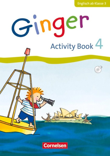 Ginger 4. Schuljahr. Activity Book mit CD: Mit Wörterkiste und Minibildkarten