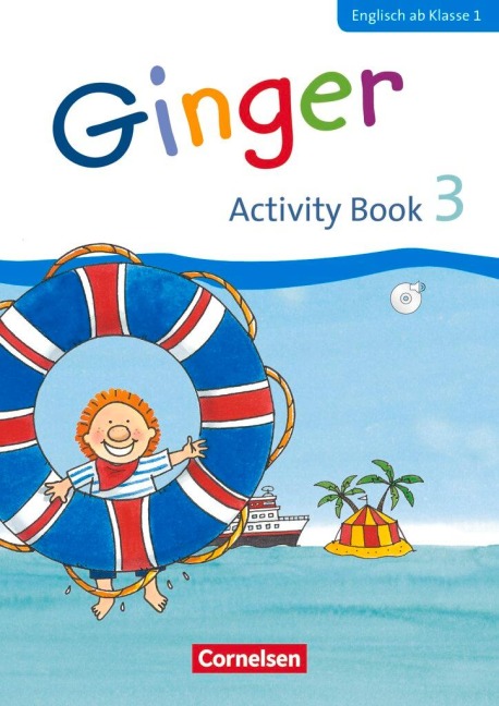 Ginger - Early Start Edition 3. Schuljahr - Activity Book mit Audio-CD, Minibildkarten und Faltbox: Mit Audio-CD, Minibildkarten und Faltbox