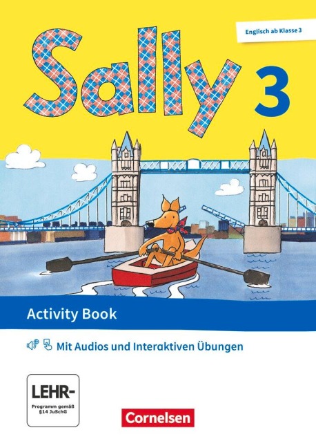 Sally - Englisch ab Klasse 3 - Allgemeine Ausgabe 2020 - 3. Schuljahr. Activity Book mit interaktiven Übungen online: Activity Book mit interaktiven Übungen online - Mit Portfolio-Heft