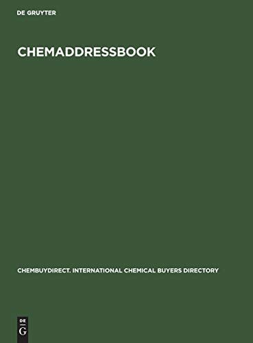 ChemBuydirect International Chemical Buyers Directory. ChemAddressbook