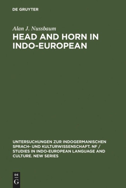 Head and Horn in Indo-European