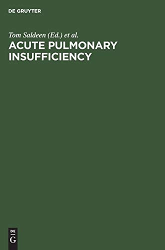 Acute Pulmonary Insufficiency The Role of Haemostatic, Fibrinolytic and Related Mechanisms