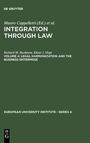 Integration Through Law Europe and the American Federal Experience
