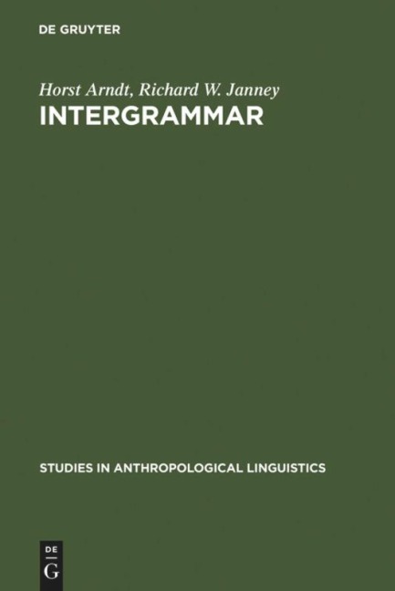 InterGrammar: Toward an Integrative Model of Verbal, Prosodic and Kinesic Choices in Speech