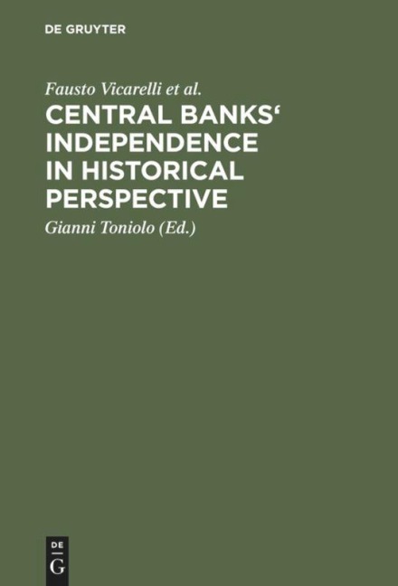 Central banks independence in historical perspective