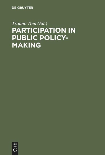 Participation in Public Policy-Making: The Role of Trade Unions and Employers Associations