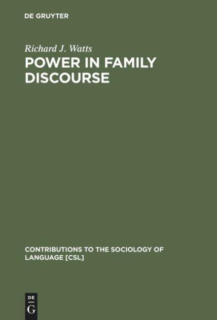 Power in Family Discourse