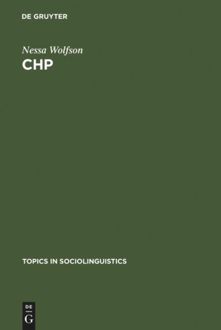 CHP: The Conversational Historical Present in American English Narrative
