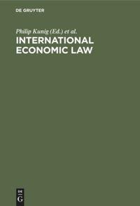 International Economic Law: Basic Documents