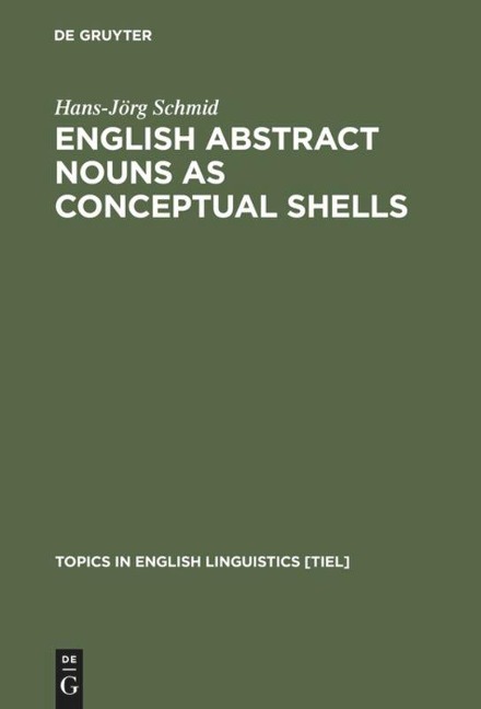 English Abstract Nouns as Conceptual Shells: From Corpus to Cognition