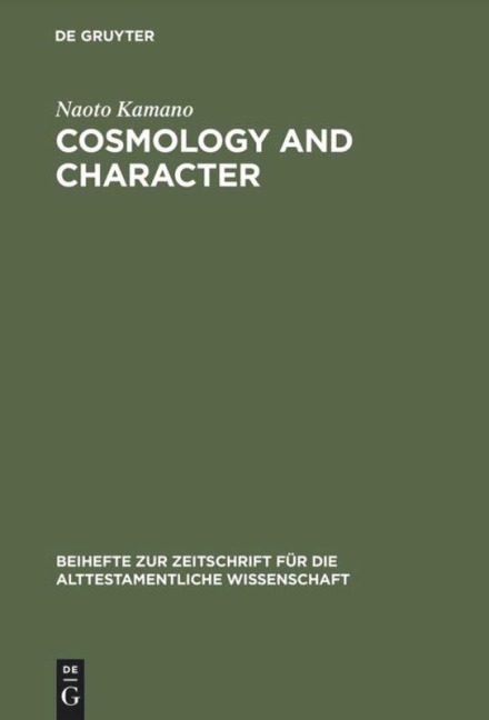 Cosmology and Character: Qoheleth´s Pedagogy from a Rhetorical-Critical Perspective