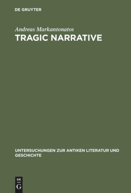 Tragic Narrative: A Narratological Study of Sophocles Oedipus at Colonus