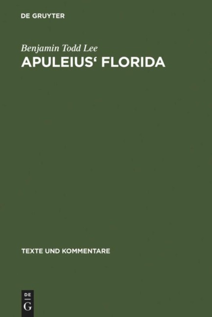 Apuleius Florida: A Commentary
