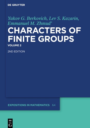 Characters of Finite Groups