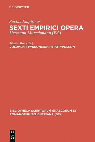 Pyrroneion Hypotyposeon Libros Tres Continens