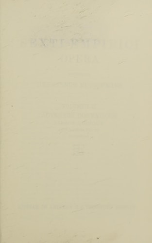 Adversus dogmaticos Libros quinque (Adv. mathem. VII-XI) continens