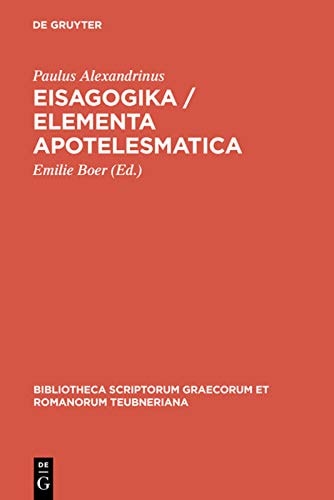 Eisagogika / Elementa Apotelesmatica