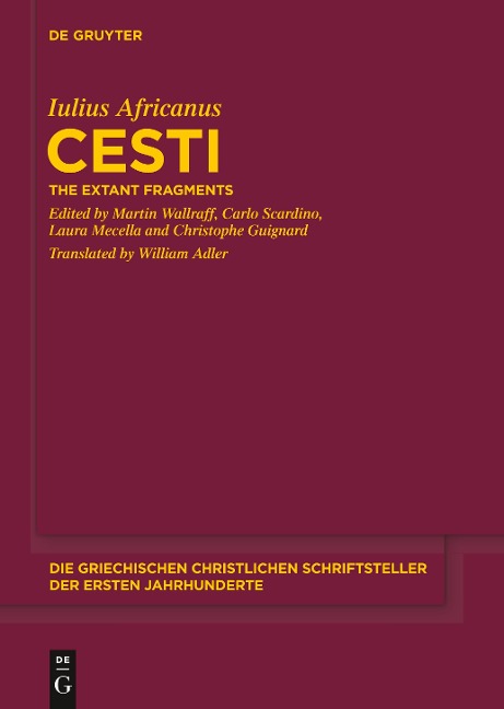 Cesti: The Extant Fragments