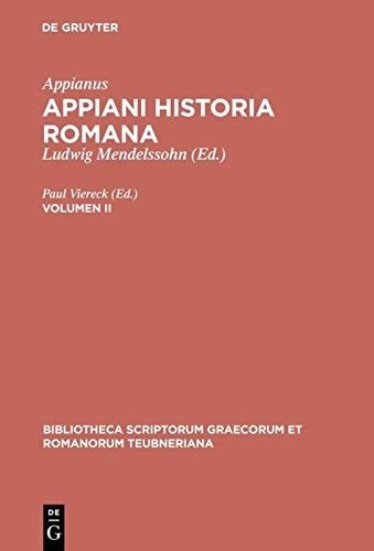 Appiani Historia Romana Volumen II