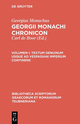 Textum Genuinum Usque Ad Vespasiani Imperium Continens