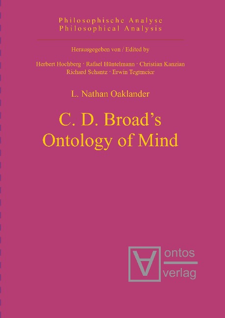 C. D. Broads Ontology of Mind