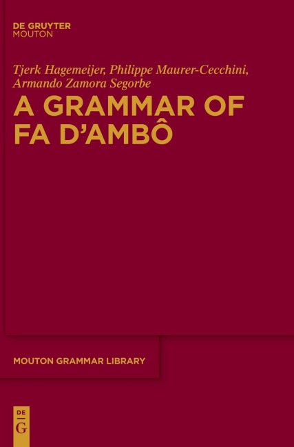 A Grammar of Fa d'Ambô