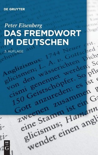 Das Fremdwort Im Deutschen