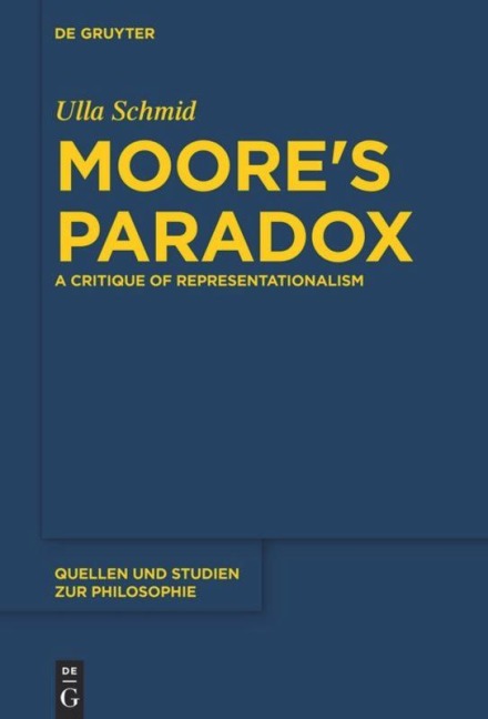 Moores Paradox: A Critique of Representationalism
