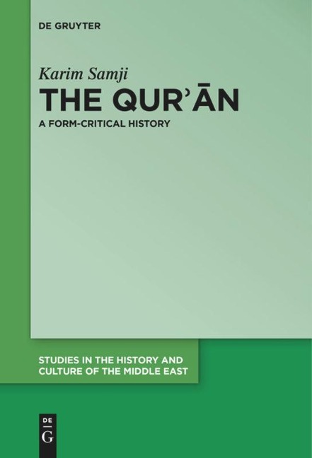 The Qur¿n: A Form-Critical History