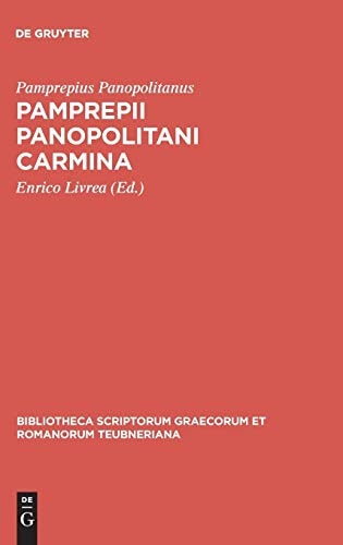Pamprepii Panopolitani Carmina (P. Gr. Vindob. 29788 A-C)