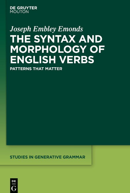 The Syntax and Morphology of English Verbs: Patterns that Matter