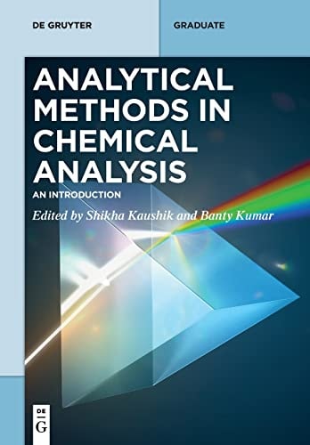 Analytical Methods in Chemical Analysis An Introduction