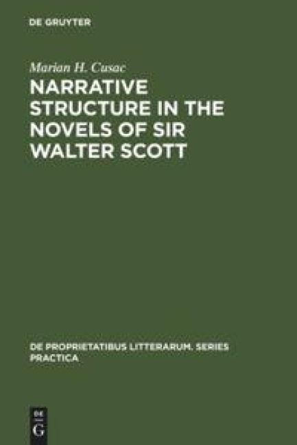 Narrative structure in the novels of Sir Walter Scott