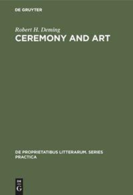 Ceremony and Art: Robert Herricks Poetry