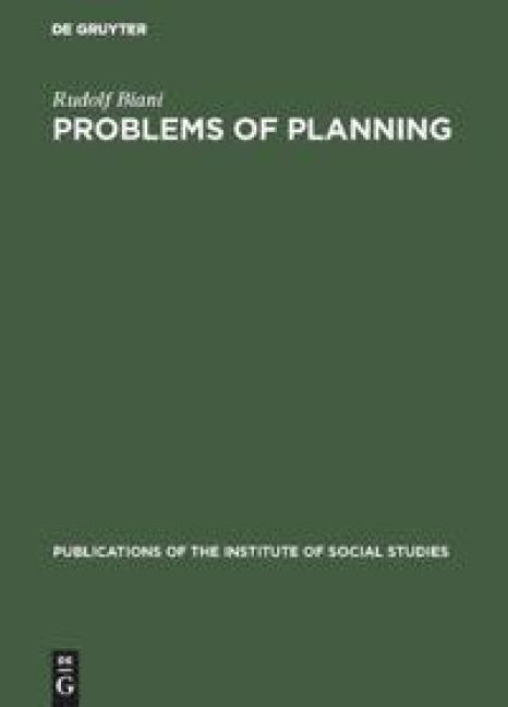 Problems of planning: East and west
