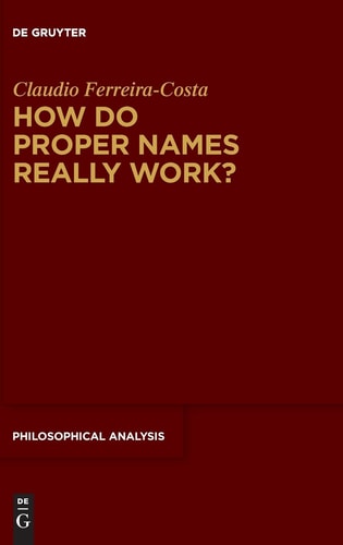 How Do Proper Names Really Work? A Metadescriptive Version of the Cluster Theory